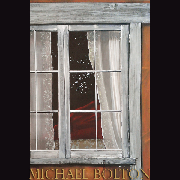 Carmel Comstock Cottage Window #1 - 32x48 - Acrylic on Board - Third Place 2013 Monterey County Fair